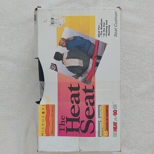 MICROCORE Microwave Heated Seat Cushion THE HEAT SEAT NIB